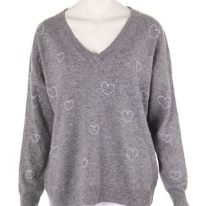 REPEAT Cashmere V-Neck Sweater, XS